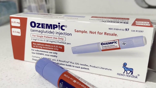 Syringe with medication, representing weight loss injections like Ozempic and Wegovy.